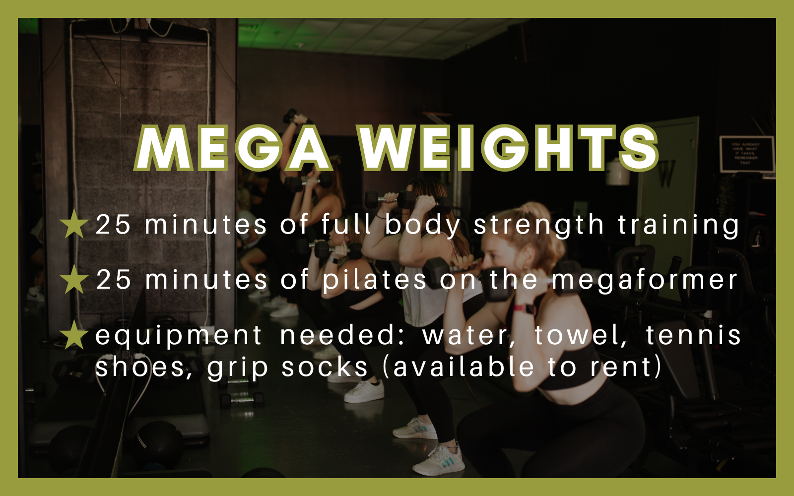 Piranha Fitness Studio Classes Mega Weights